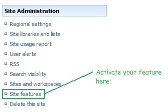 o activation