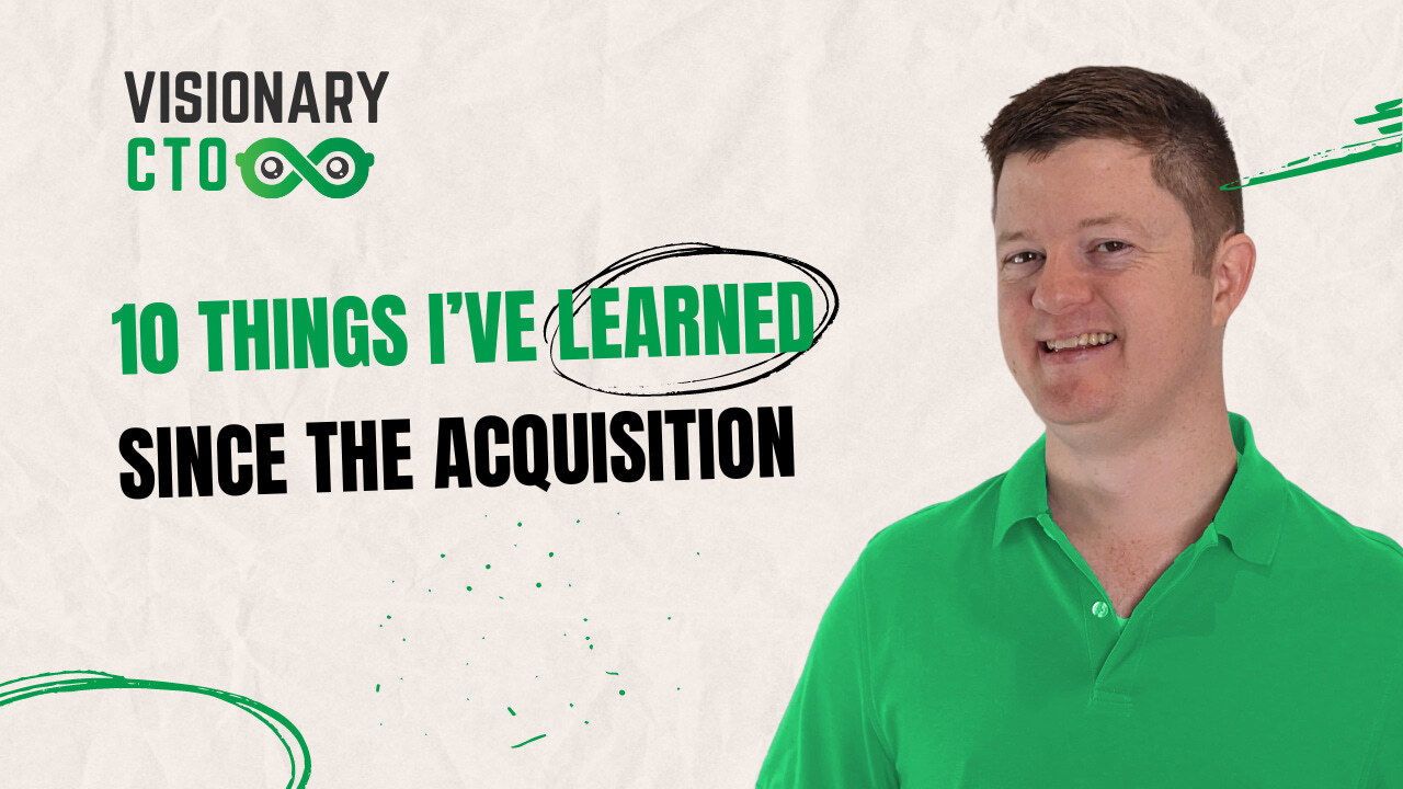 Key lessons and experience since I acquired Full Scale