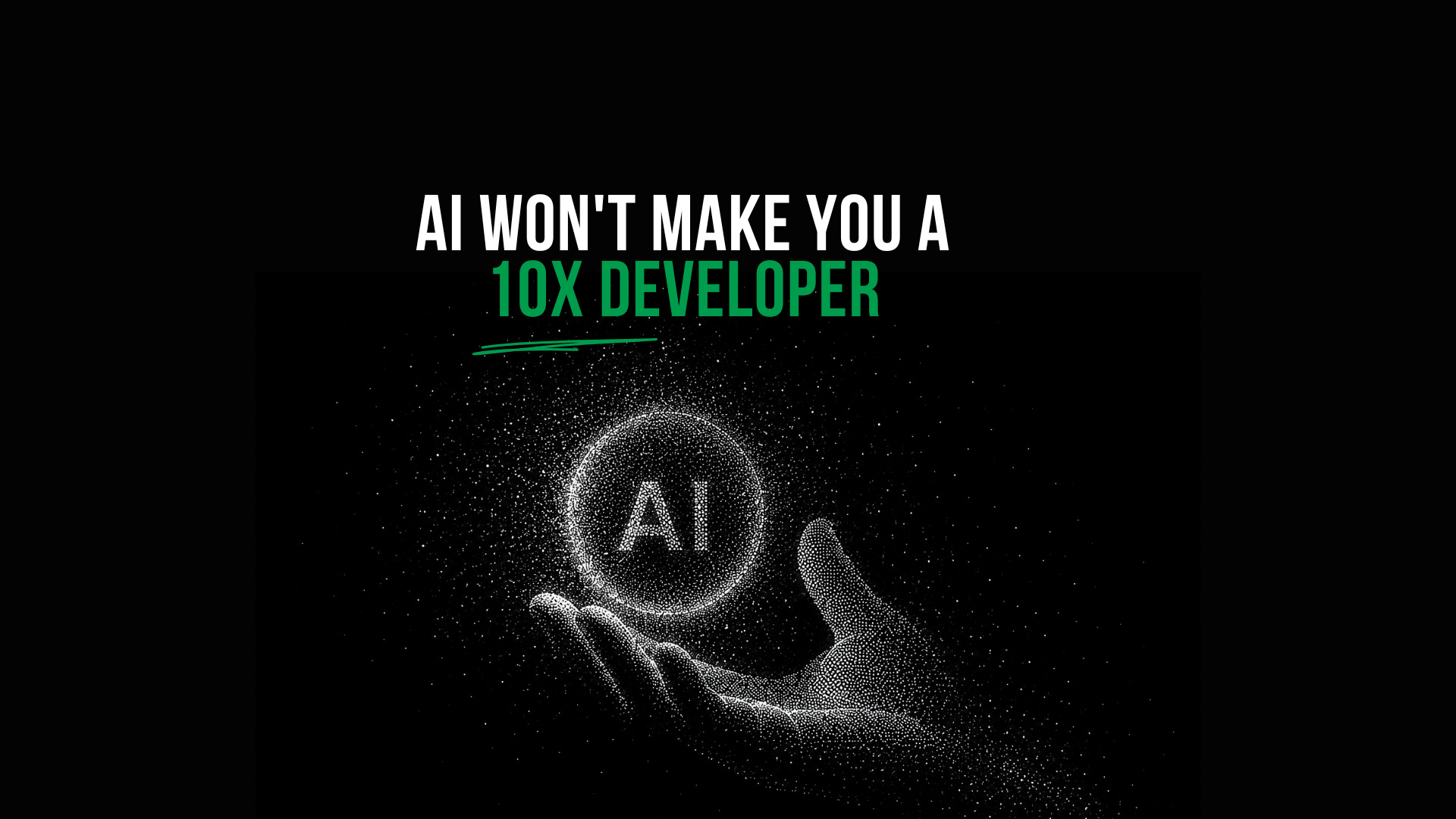 Why ownership, culture, and knowing what to build matter more than the tools you buy.