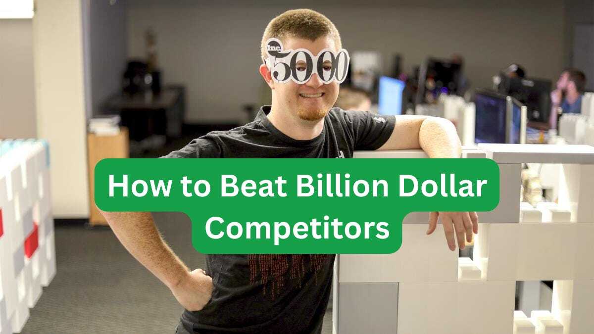 Stories from the trenches of how we competed and won