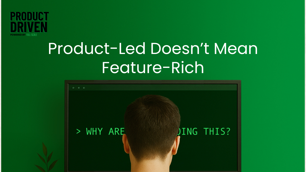When most people hear “product-led growth,” they picture a slick, feature-packed app with a frictionless free trial and a viral loop baked into onboarding.