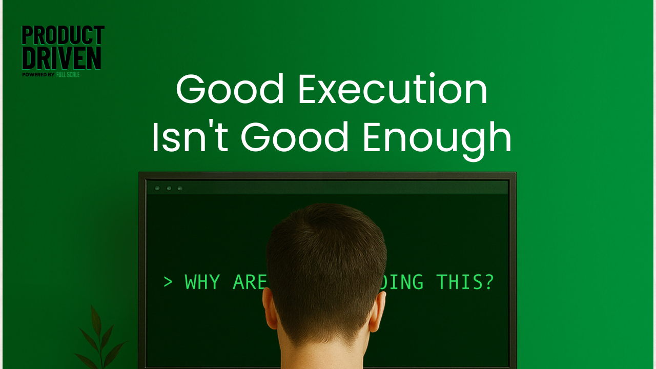 A gut-check for leaders who think “on time” means “on track.”