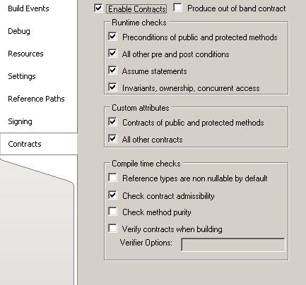 C# with Spec# Contracts