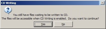 3 CD Writing Option